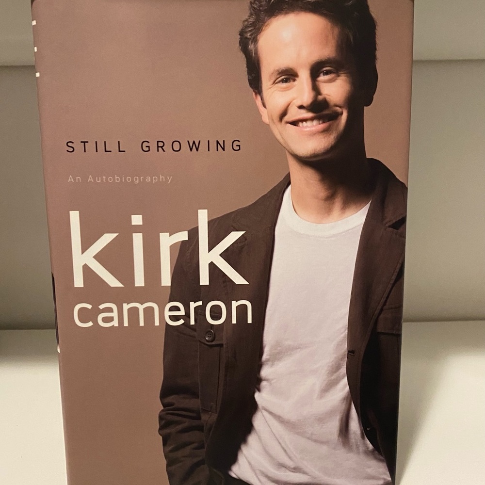 Kirk Cameron Signed “Still Growing”  Autobiography